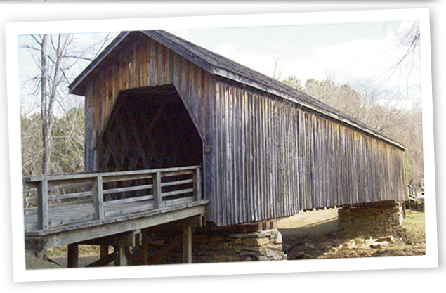 ... while preserving things from times gone by. There are many interesting things to see in Upson County. This covered bridge is one of the last of its kind!